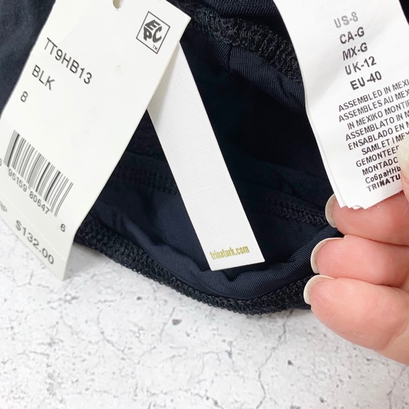 Trina Turk Getaway Solids Twist Bandeau One Piece - Picture 6 of 10